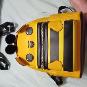 Bumblebee Pooh loungefly mini backpack